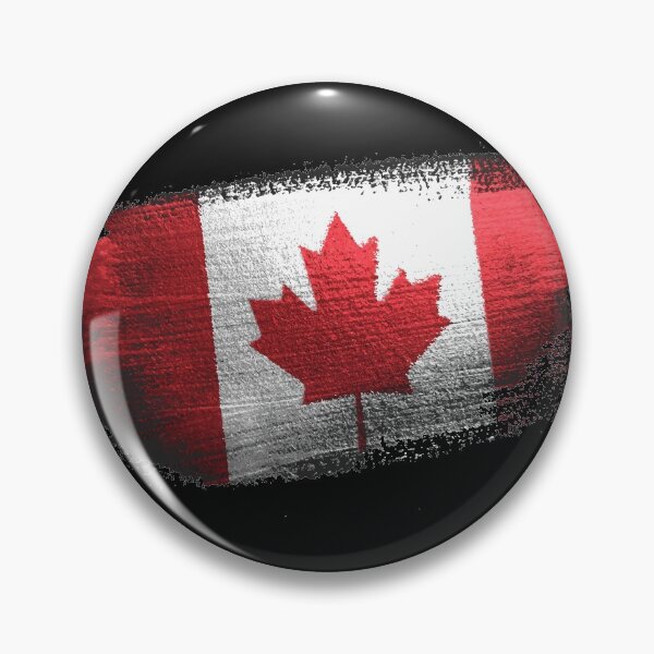 Item preview, Canada Flag Brush design  designed and sold by AEGMEDIA.