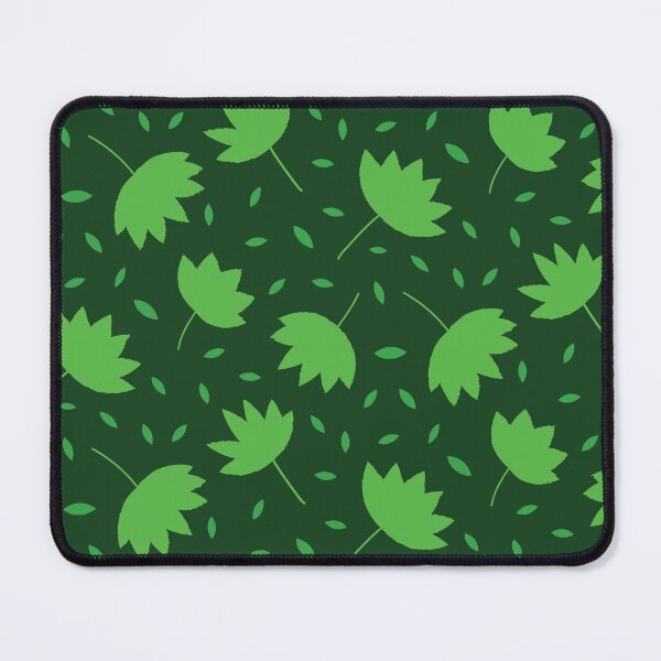 Item preview, Simple Minimalist modern  Lime green leaves pattern  designed and sold by Yasminepatterns .