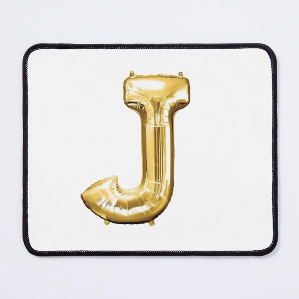 Item preview, Gold Foil Mylar Balloon Letter J designed and sold by ArcherAshleyArt.