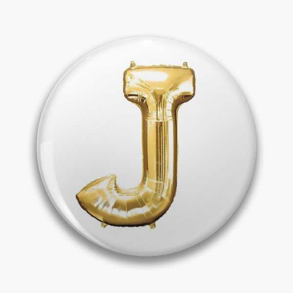Item preview, Gold Foil Mylar Balloon Letter J designed and sold by ArcherAshleyArt.