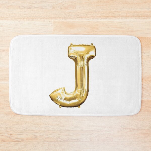 Item preview, Gold Foil Mylar Balloon Letter J designed and sold by ArcherAshleyArt.
