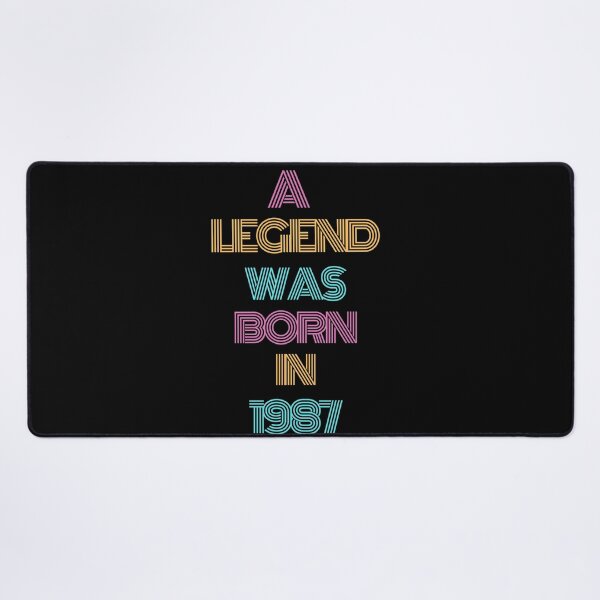 Item preview, Retro A legend was Born in 1987 gifts designed and sold by fra02.
