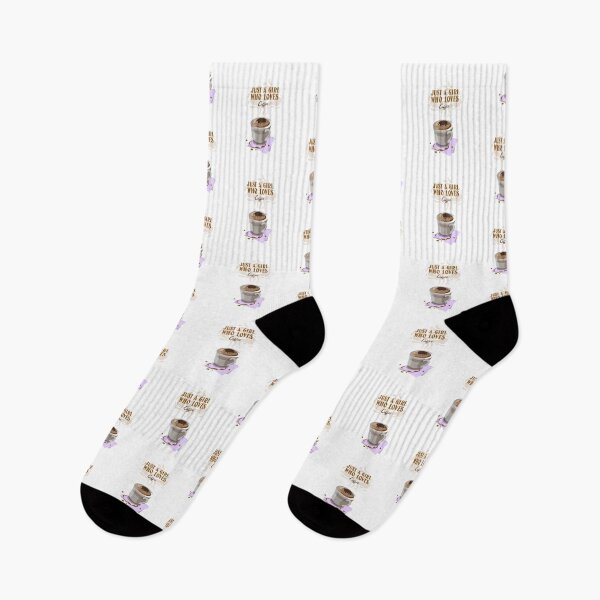Item preview, Just a girl who loves coffee designed and sold by Echo Aesthetics.