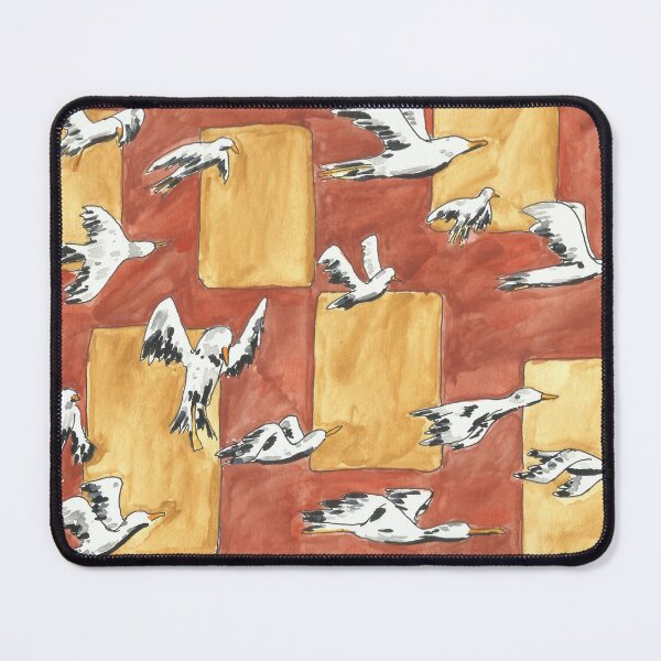 Item preview, Seagulls And Windows - Brown Aesthetic designed and sold by NunoNevesComics.