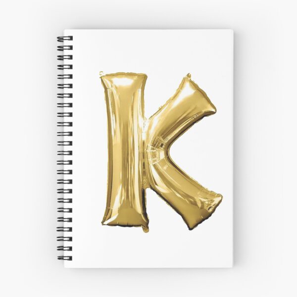 Item preview, Gold Foil Mylar Balloon Letter K designed and sold by ArcherAshleyArt.