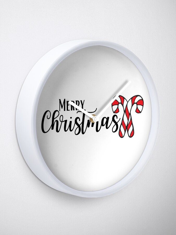 Disover Merry Christmas Clock