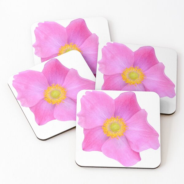 Item preview, Pink Anemone Flower Still Life Floral Photography designed and sold by CottoVerdi.