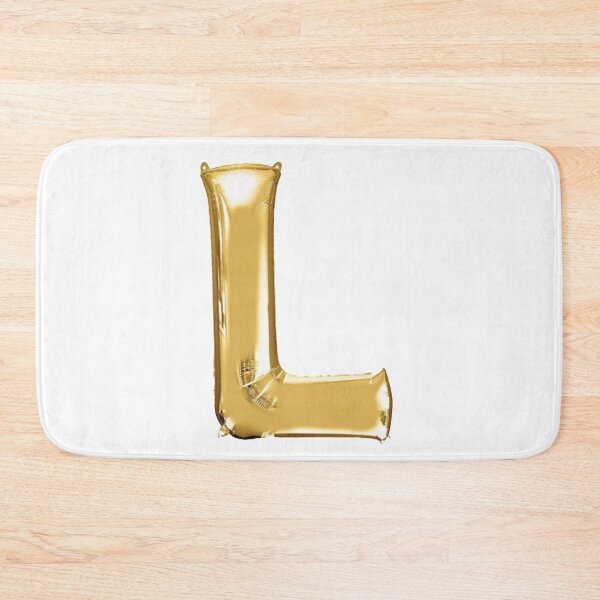 Item preview, Gold Foil Mylar Balloon Letter L designed and sold by ArcherAshleyArt.