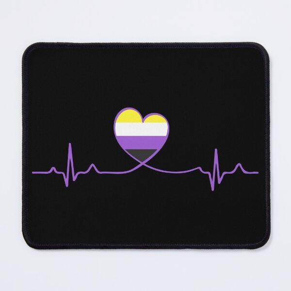 Item preview, Non-binary Heartbeat designed and sold by Fusti.