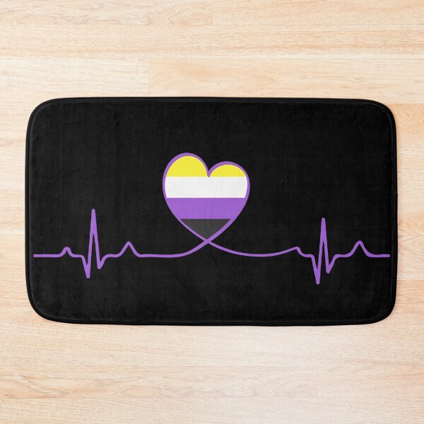 Item preview, Non-binary Heartbeat designed and sold by Fusti.