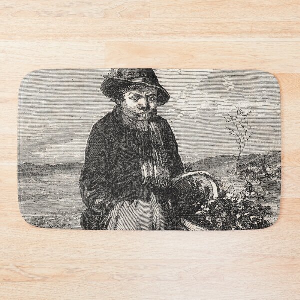 Item preview, Boy with a basket of holly designed and sold by Lady-Frost.