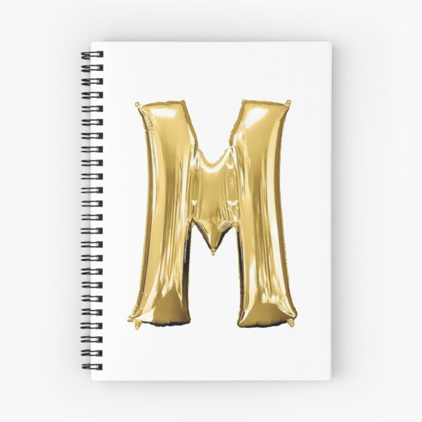Item preview, Gold Foil Mylar Balloon Letter M designed and sold by ArcherAshleyArt.