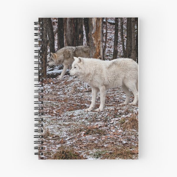 Item preview, Arctic Wolves In The Woods designed and sold by WolvesOnly.