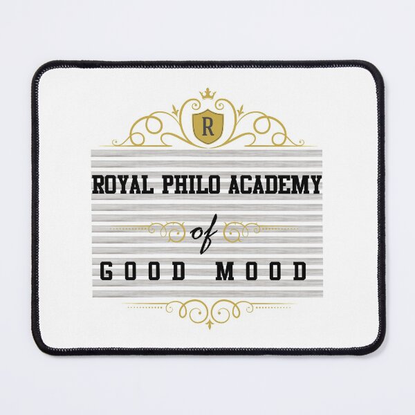Item preview, Royal philo academy of good mood designed and sold by PastaPrint.