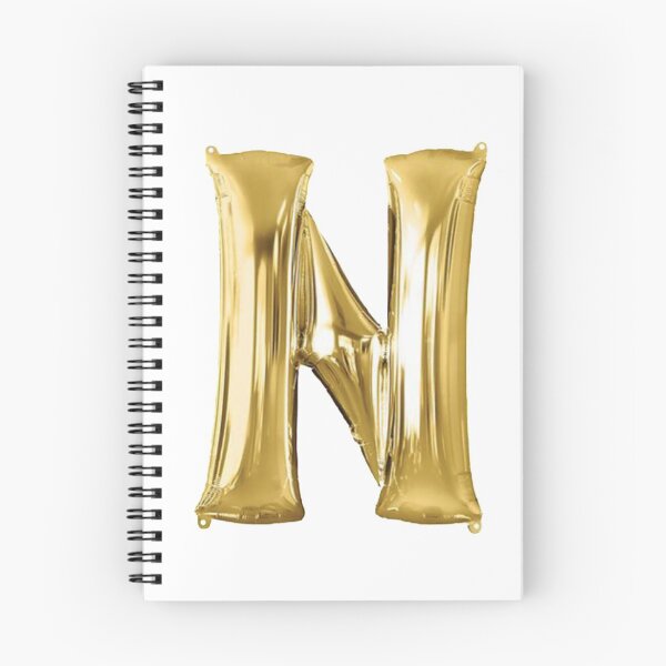 Item preview, Gold Foil Mylar Balloon Letter N designed and sold by ArcherAshleyArt.