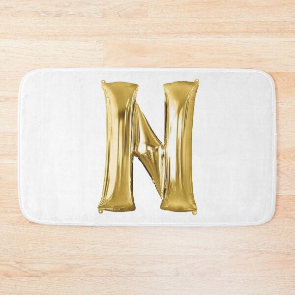 Item preview, Gold Foil Mylar Balloon Letter N designed and sold by ArcherAshleyArt.