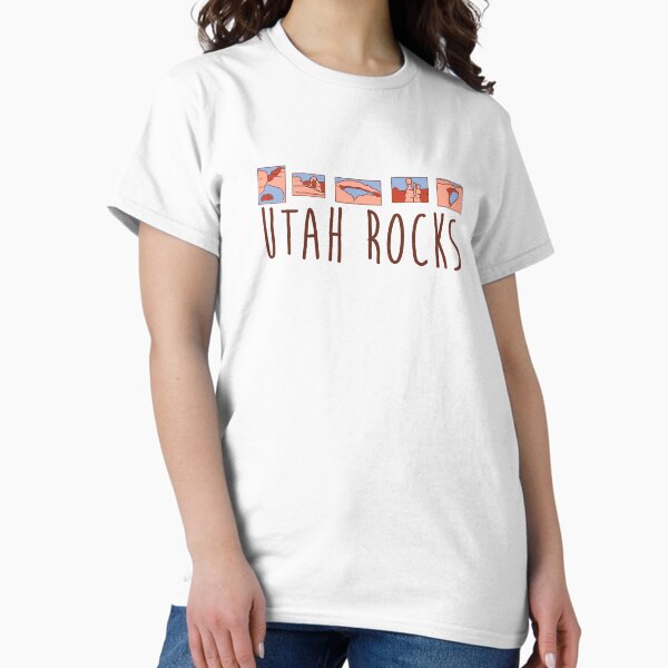 Vista previa del artículo con la obra «Utah Rocks!», diseñado y vendido por aeriegger.