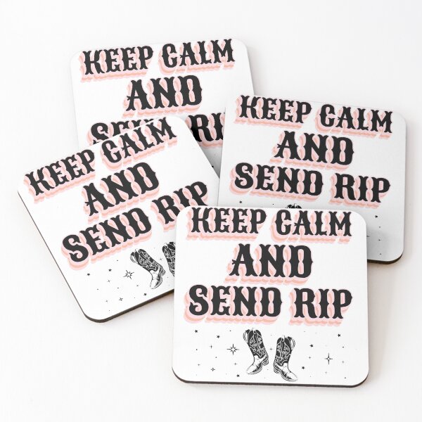 Item preview, KEEP CALM AND SEND RIP - Rip Wheeler Yellowstone Sticker designed and sold by henes88.