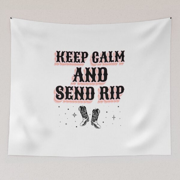 Item preview, KEEP CALM AND SEND RIP - Rip Wheeler Yellowstone Sticker designed and sold by henes88.