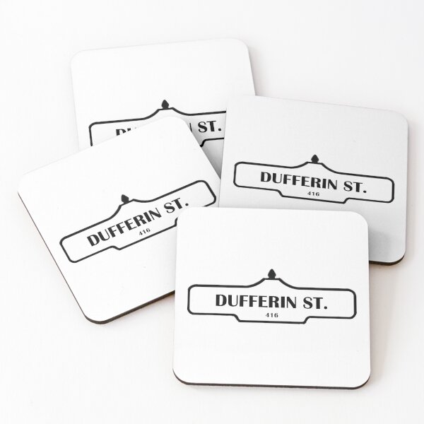 Item preview, Dufferin St. Toronto street sign - sticker, dad hat, shirt designed and sold by CNDPopculture.