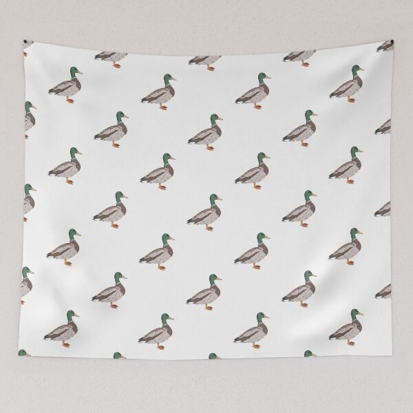 Item preview, Mallard Duck Drawing designed and sold by LockedInJoy.