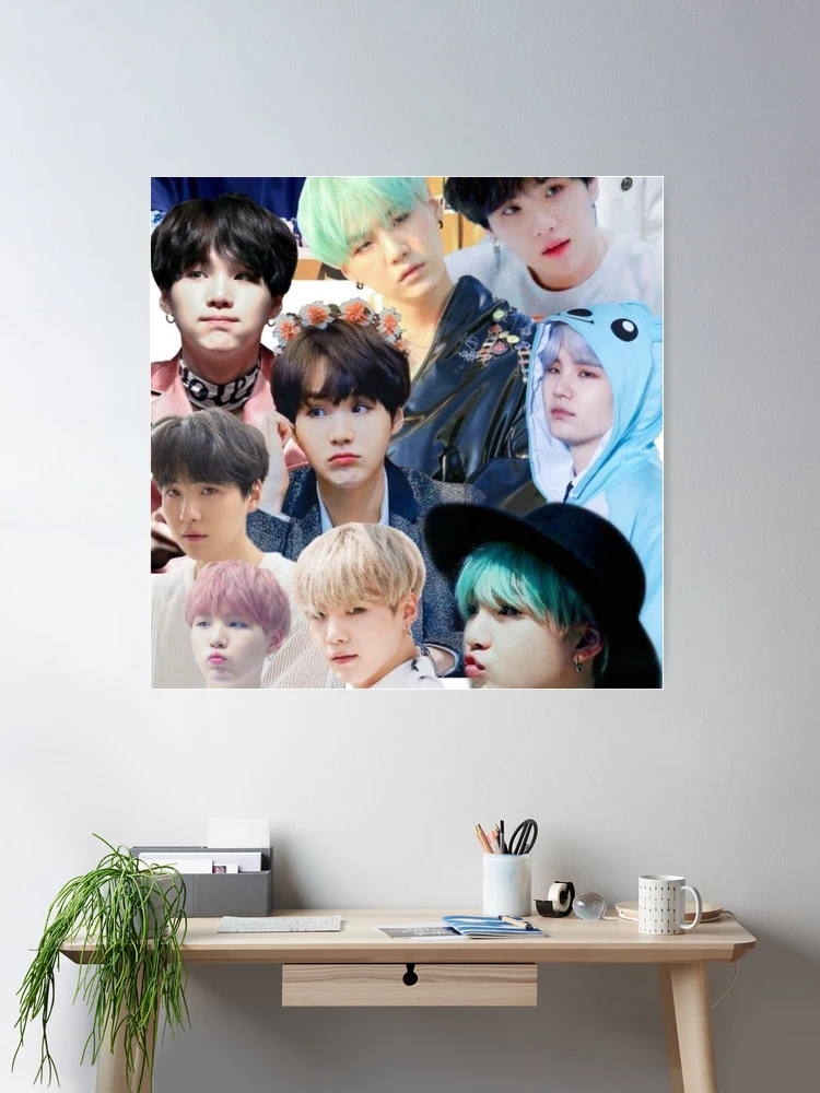 Suga BTS Collage