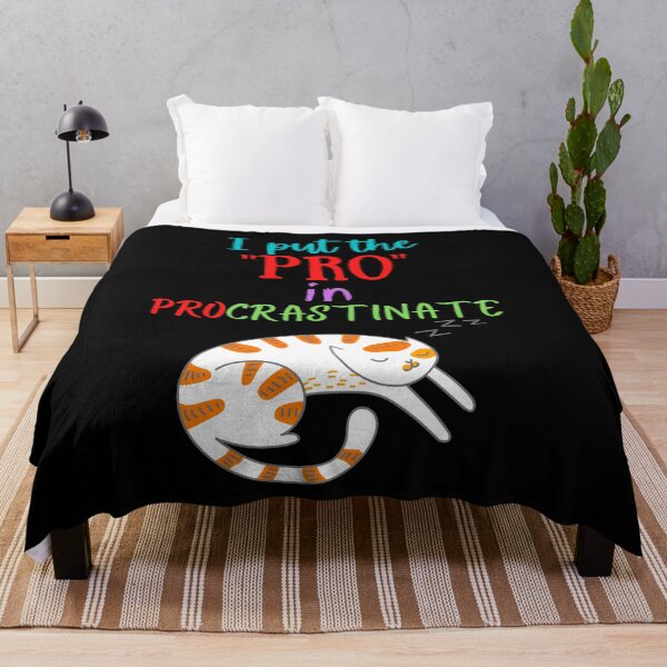 Item preview, I put the pro in procrastinate designed and sold by Scribblehound.