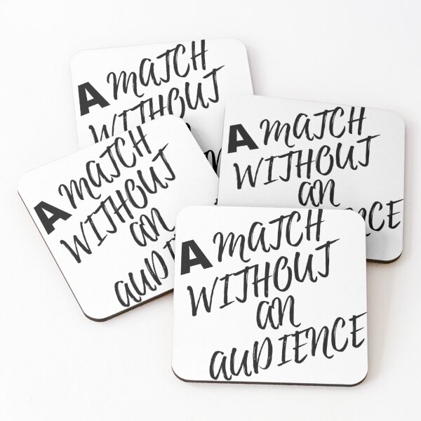 Item preview, a match without an audience gift designed and sold by salahnewdesign.