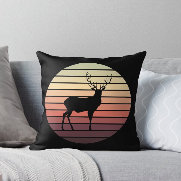 Artikelvorschau, Vintage Hirsch Sonnenuntergang, Hirschjagd, Jäger, Essential T-Shirts entworfen und verkauft von JoesCornerStore.