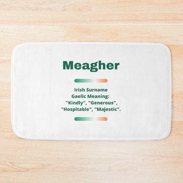 Item preview, Meagher Family Surname Meaning designed and sold by teewearstyle.