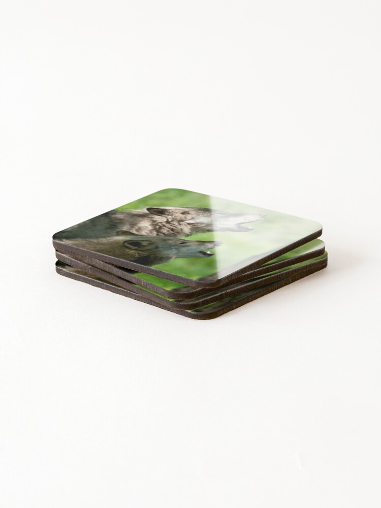 Thumbnail 4 of 5, Coasters (Set of 4), The Howling designed and sold by WolvesOnly.