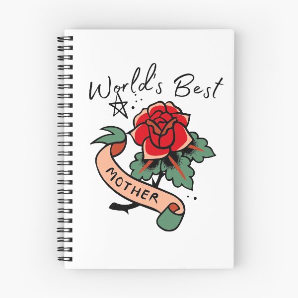 Item preview, World's Best Mother- Cool tattoo rose designed and sold by Anxatzi.