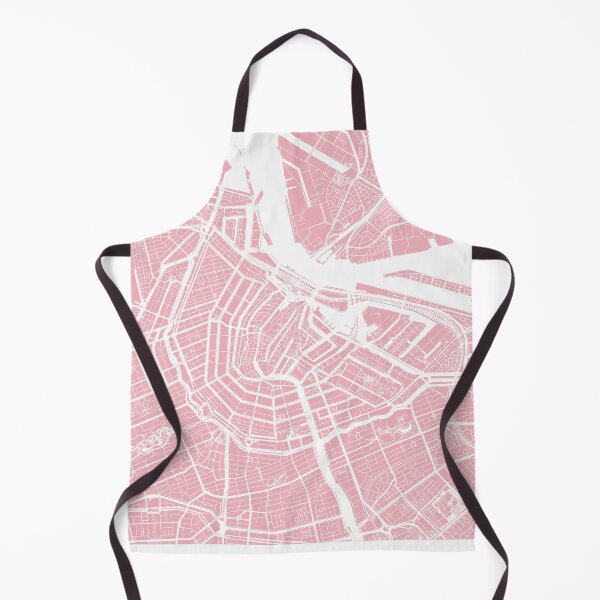 Item preview, Amsterdam, Netherlands, City Map - Pink designed and sold by helloadventure.