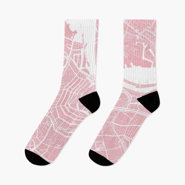 Item preview, Amsterdam, Netherlands, City Map - Pink designed and sold by helloadventure.