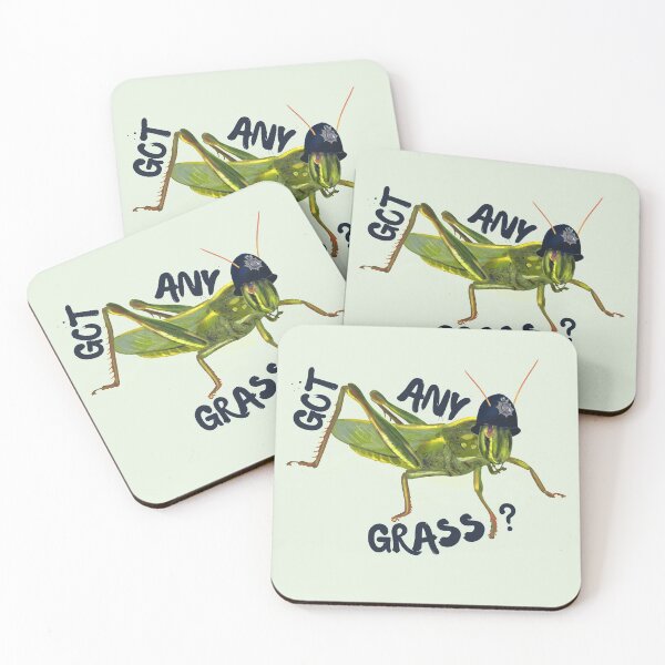 Item preview, Grasscopper | Insect Pun designed and sold by techno-mantis.