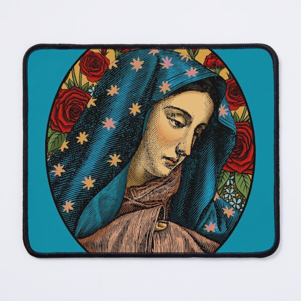 Item preview, The Virgin Of Guadalupe Red Roses designed and sold by vagonart.