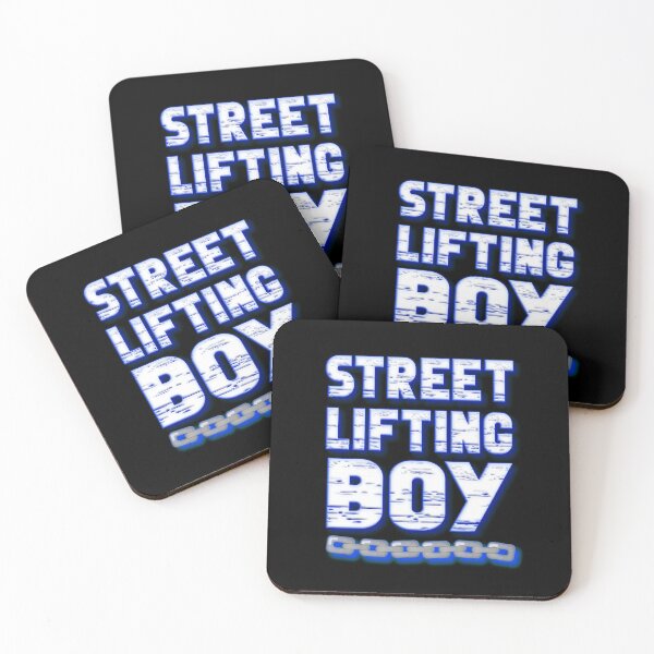 Item preview, Streetlifting Boy, Grunge. White and Blue. Chain designed and sold by ACC .