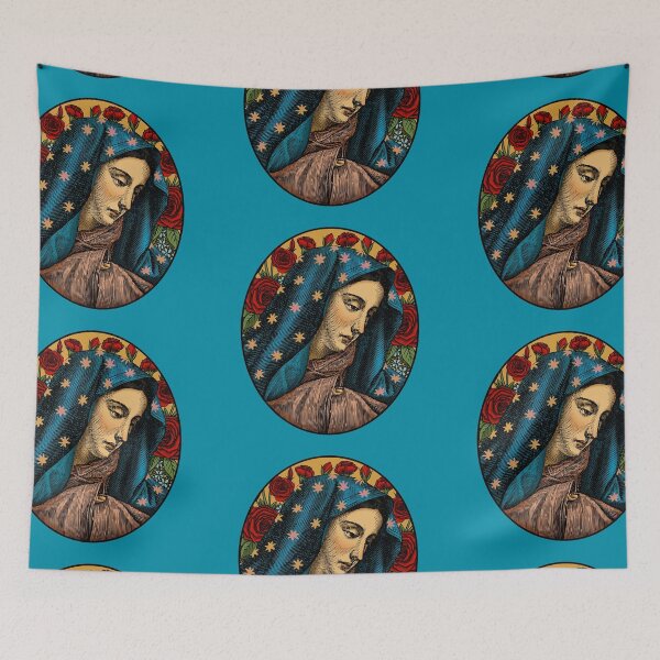 Item preview, The Virgin Of Guadalupe Red Roses designed and sold by vagonart.