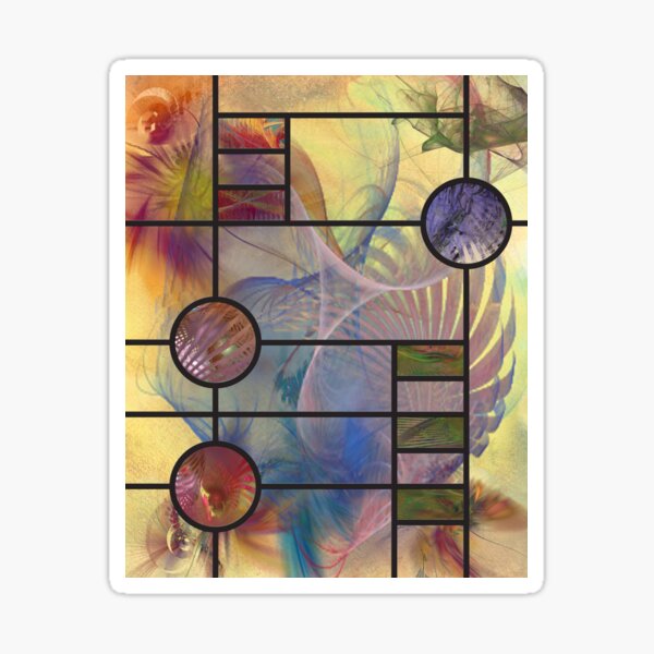 Desert Blossoms - By John Robert Beck Sticker