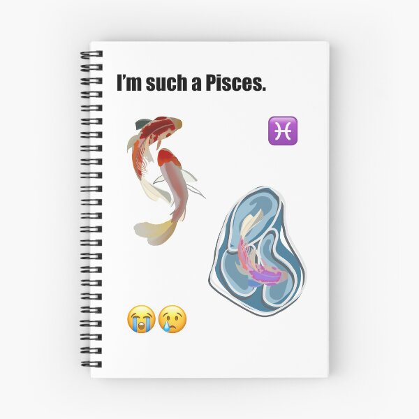 Item preview, Pisces zodiac sign coy astrology  designed and sold by freya kelly.