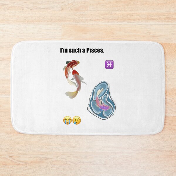 Item preview, Pisces zodiac sign coy astrology  designed and sold by freya kelly.
