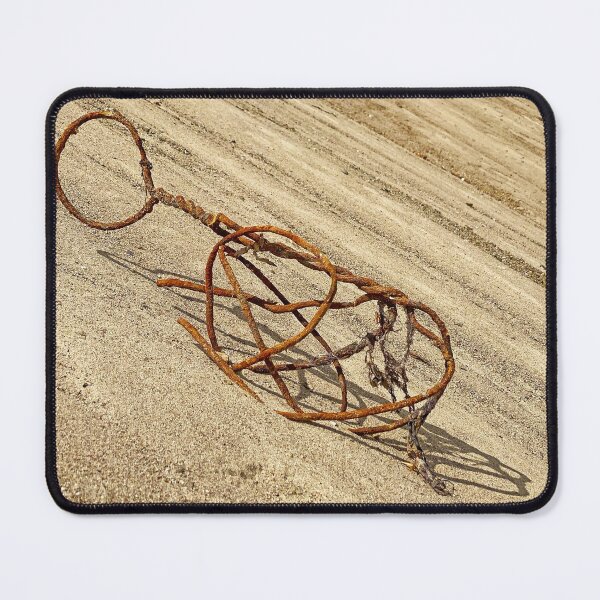 Item preview, Rusty, crawling rebar baby on a sand dune  designed and sold by Michael Brewer.