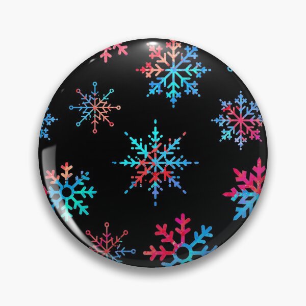 Item preview, Colorblocked Snowflake Art designed and sold by SYNTASTIC.