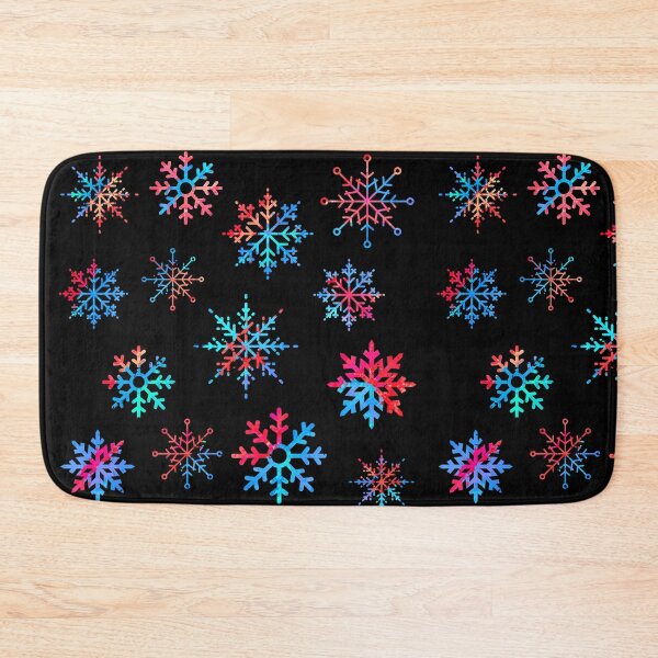 Item preview, Colorblocked Snowflake Art designed and sold by SYNTASTIC.