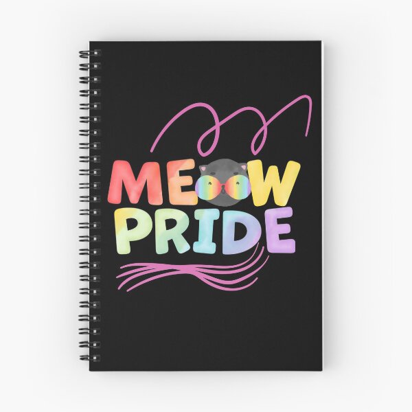 Item preview, Meow Pride - Cat Pride Rainbow Flag designed and sold by Rainbows Rock.