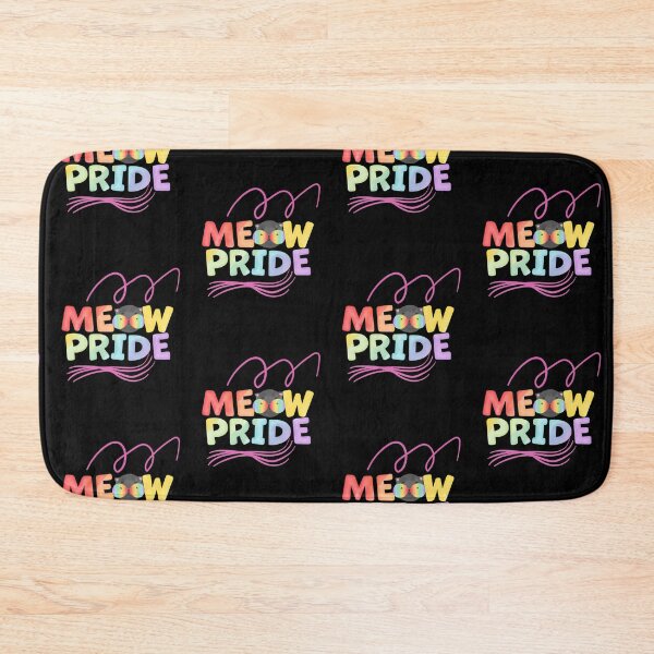 Item preview, Meow Pride - Cat Pride Rainbow Flag designed and sold by Rainbows Rock.
