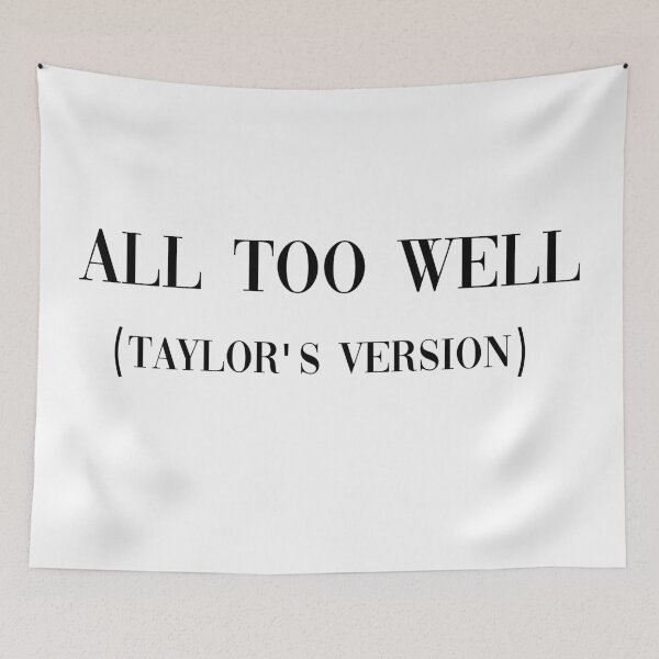 Item preview, All Too Well designed and sold by ashcola.