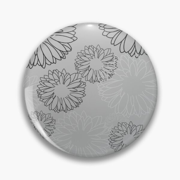 Item preview, Monochrome Falling Daisies designed and sold by DesignsByJaycee.