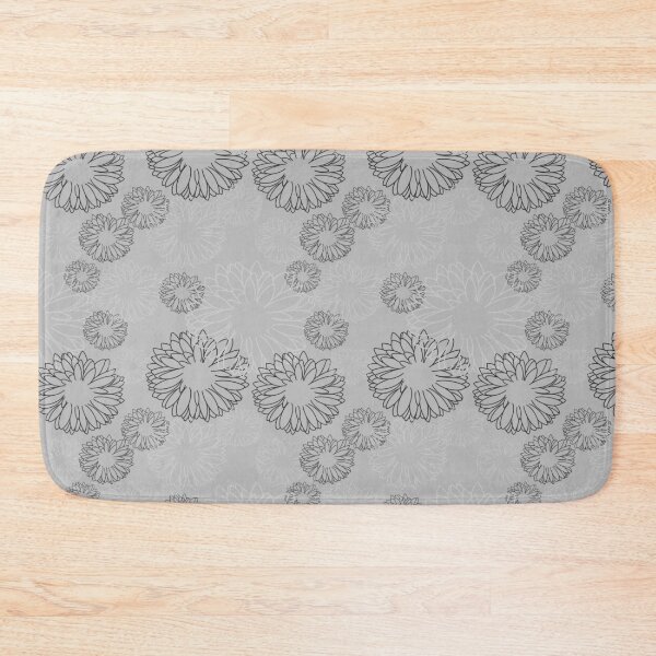 Item preview, Monochrome Falling Daisies designed and sold by DesignsByJaycee.