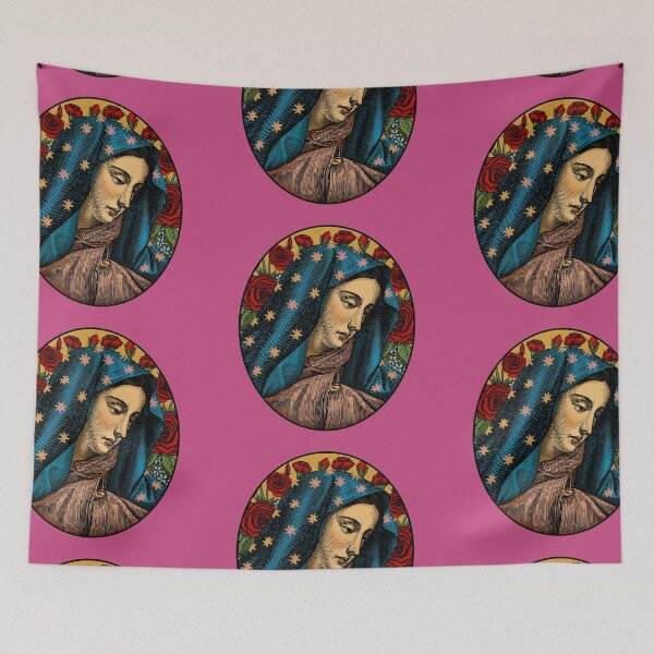 Item preview, The Virgin Of Guadalupe Red Roses designed and sold by vagonart.